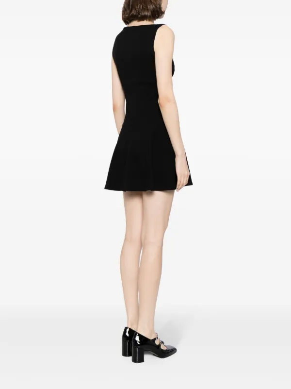 Reformation Mayve organic-cotton Minidress | Black | FARFETCH Reformation Mayve organic-cotton Minidress | Black | FARFETCH
