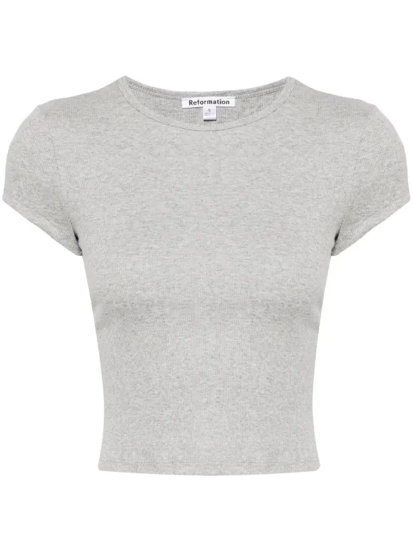 Reformation Muse Tシャツ | グレー | FARFETCH JP