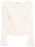 Reformation Miller ribbed top - Neutrals