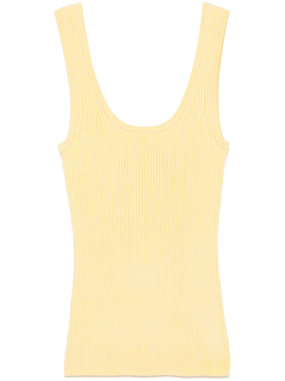 scoop-neck top