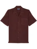 Vilebrequin short-sleeve linen shirt - Red