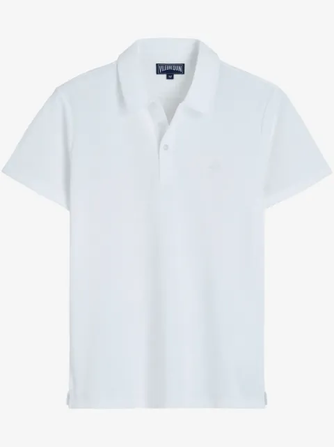 Vilebrequin polo à broderie tortue