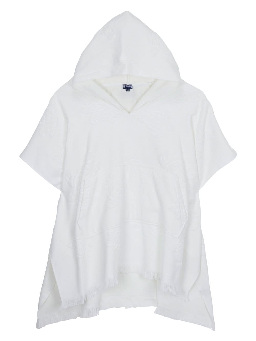 Vilebrequin Paco Terry Cotton Poncho In White