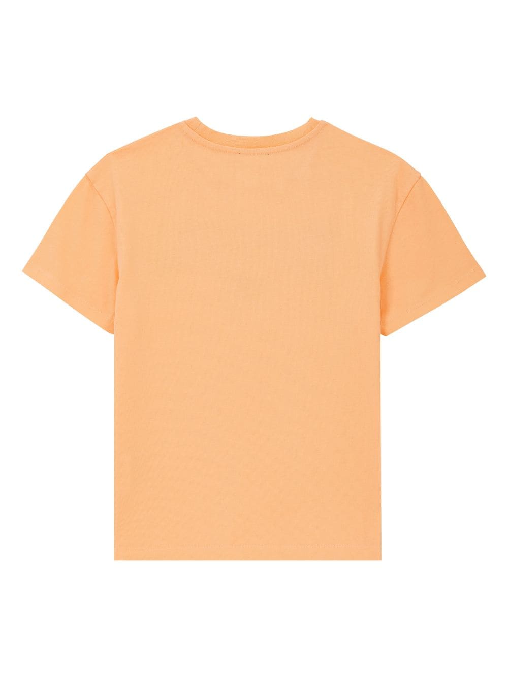 Vilebrequin Kids T-shirt van biologisch katoen met logoprint Oranje