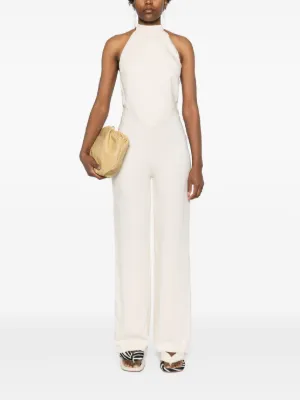 ワンピース Federica Tosi Cerulean Jumpsuit With V-Neckline Federica Tosi Cerulean Jumpsuit With V-Neckline | THE LIST