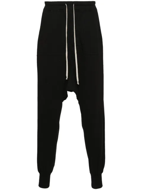 Rick Owens DRKSHDW Prisoner cotton track pants