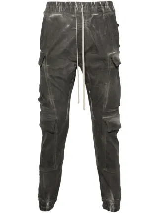 新発売の Rick Owens DRKSHDW Mastodon Megacargo slim-fit Jeans | Grey パンツ