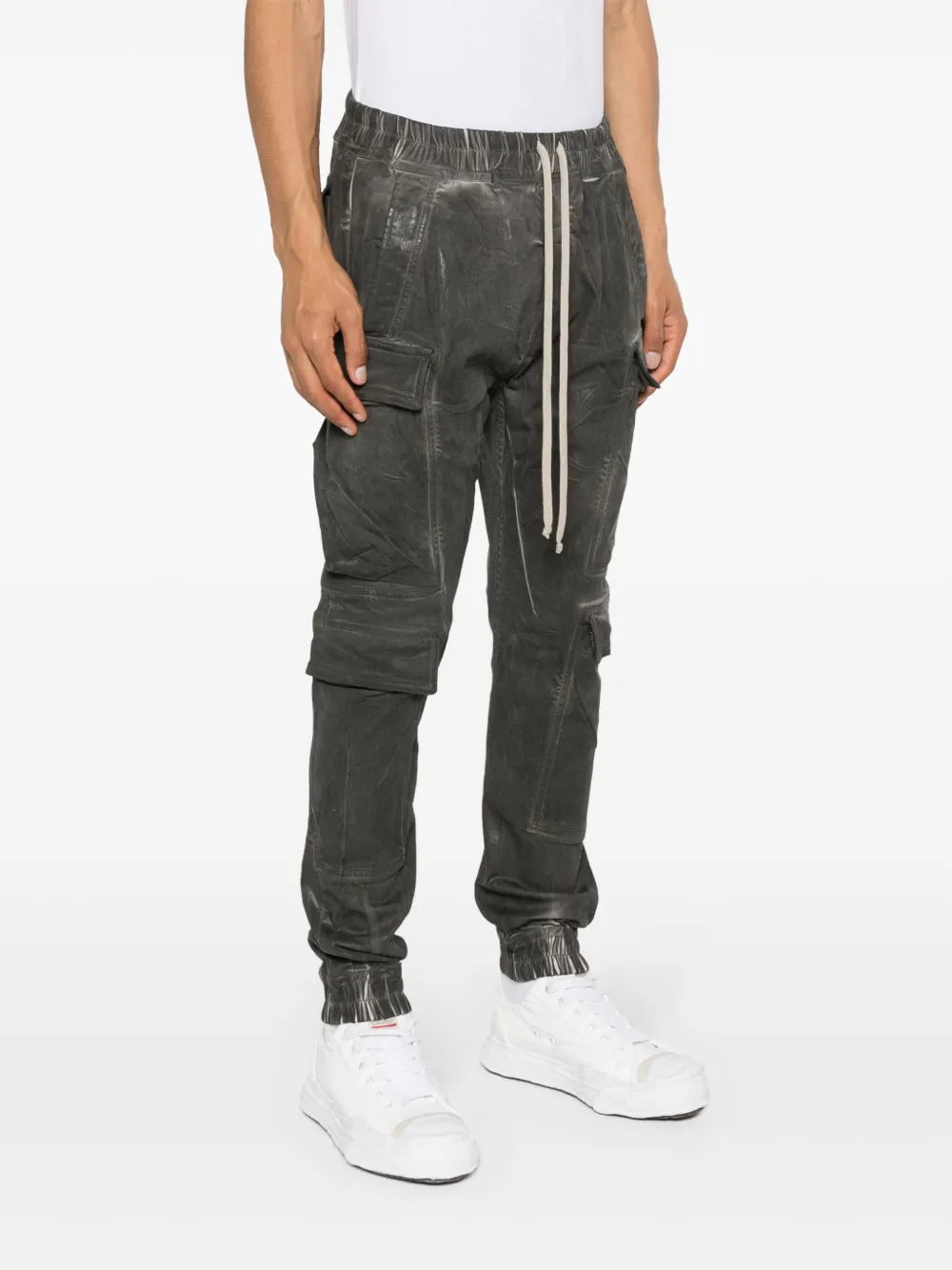 Rick Owens DRKSHDW Mastodoon Megacargo skinny jeans Grijs