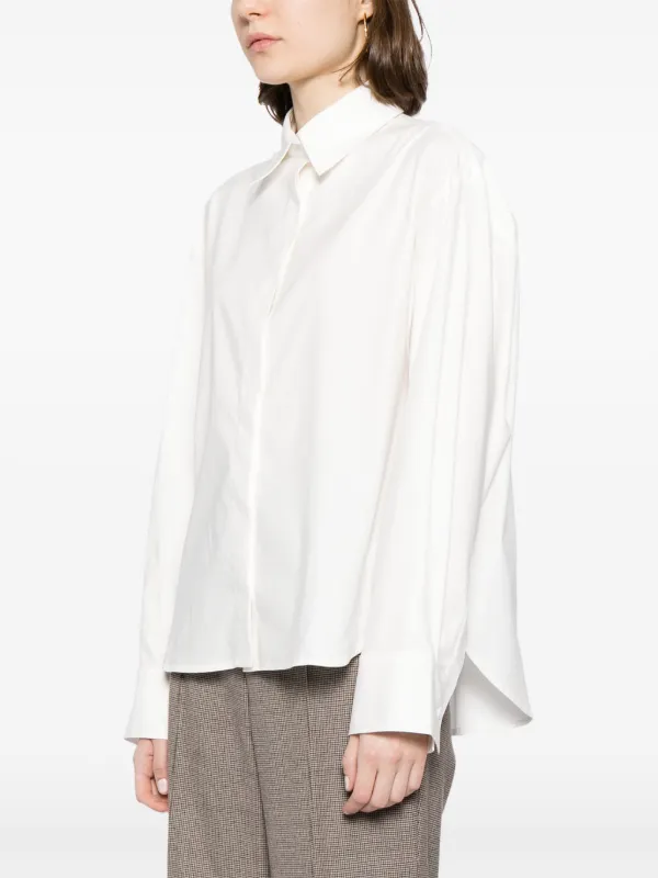 Reformation Andy シャツ | ホワイト | FARFETCH JP
