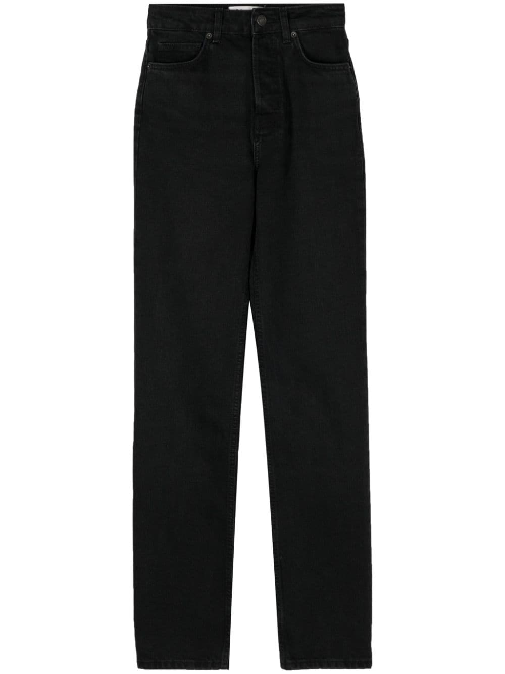 Cynthia high-rise straight-leg jeans