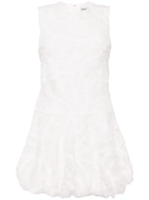 Simkhai Vallan ruffle-detail minidress