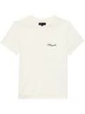 Purple Brand Script Pocket Tee 'White' ""White""