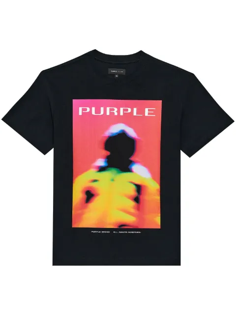 Purple Brand Focus "Black" T-shirt