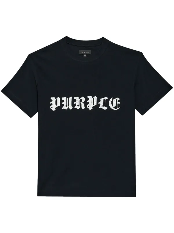 【関税込】PURPLE BRAND ゴシックワードマークTシャツ 23436409_53776489_600.jpg