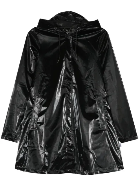 Rains impermeable acampanado con capucha