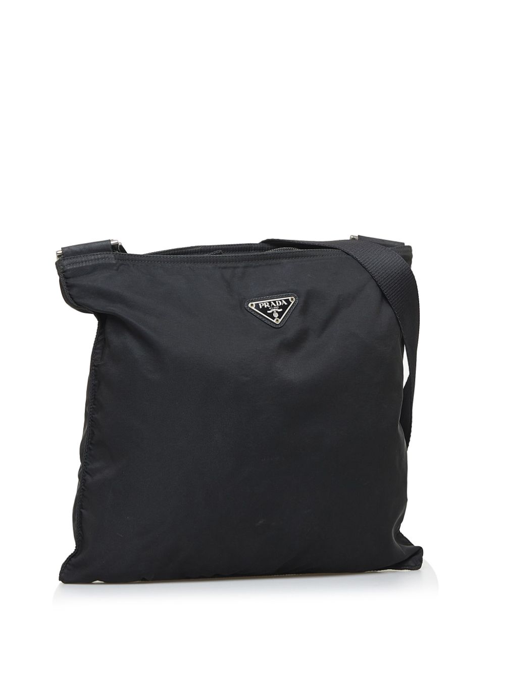 Prada Pre-Owned 2013-present Pre-Owned Prada Tessuto crossbody bag - Zwart