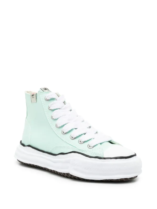 Maison MIHARA YASUHIRO Peterson cotton-canvas Sneakers | Green