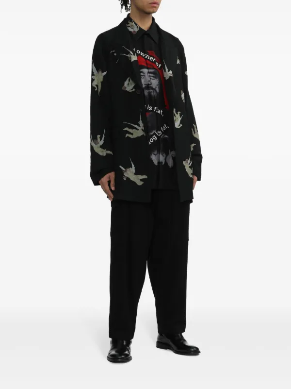 Yohji Yamamoto シングルジャケット | ブラック | FARFETCH JP