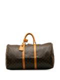 Louis Vuitton Pre-Owned 1990 Keepall 55 travel bag - Brown