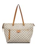 Louis Vuitton Pre-Owned 2018 Pre-Owned Louis Vuitton Damier Azur Iena MM tote bag - Brown