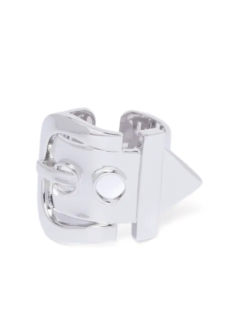 We11done anillo Belt con acabado pulido