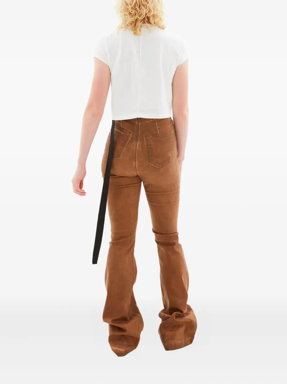 Rick Owens Drkshdw Crew-neck T-shirt In White