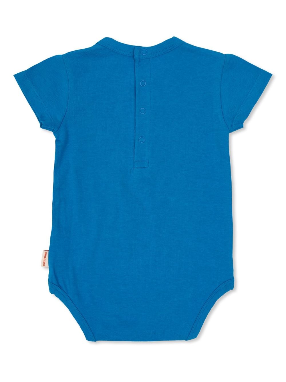 Shop Tiny Cottons Wonderland Short-sleeve Bodysuit In Blue