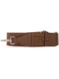 FENDI monogram-jacquard bag strap - Brown