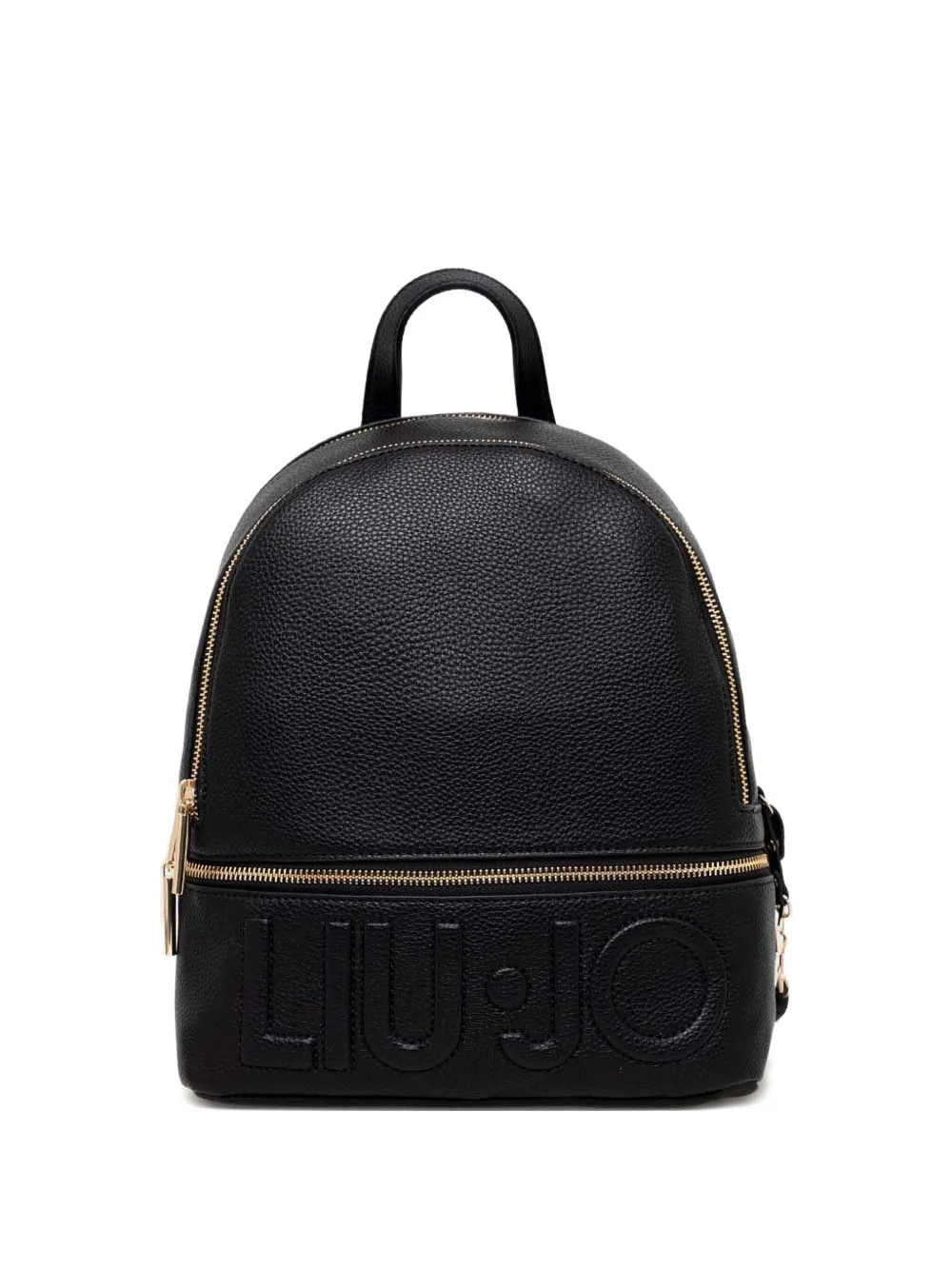 LIU JO mochila con logo en relieve | negro | Image 1
