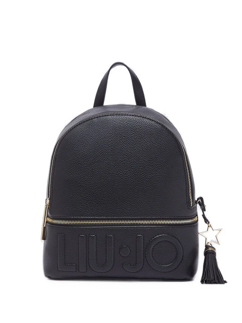 LIU JO Zaino con logo goffrato - Nero