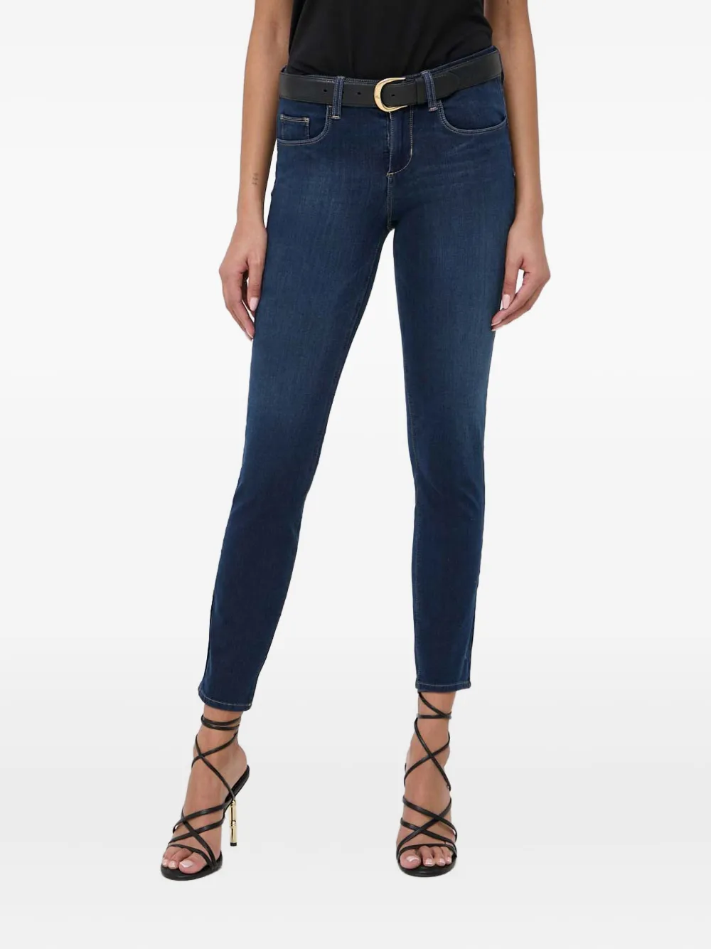 LIU JO belt-loop jeans - ブルー LIU JO belt-loop jeans - ブルー