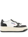 Autry Medalis platform sneakers - Black