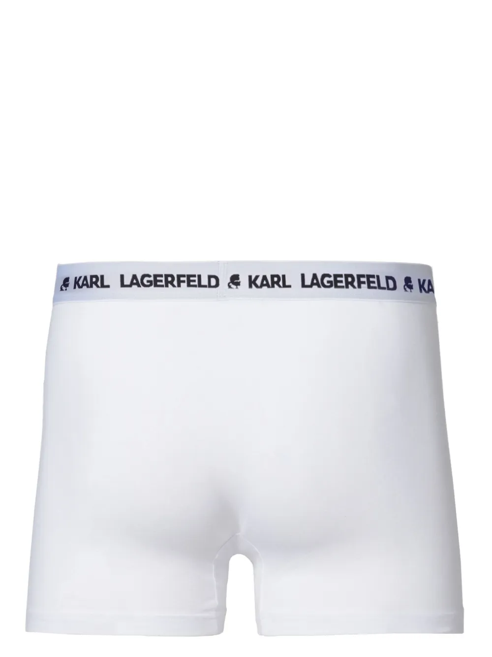 Karl Lagerfeld logo腰边四角裤（三件装） | Image 2