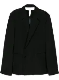 Botter notched-lapel double-breasted blazer - Black