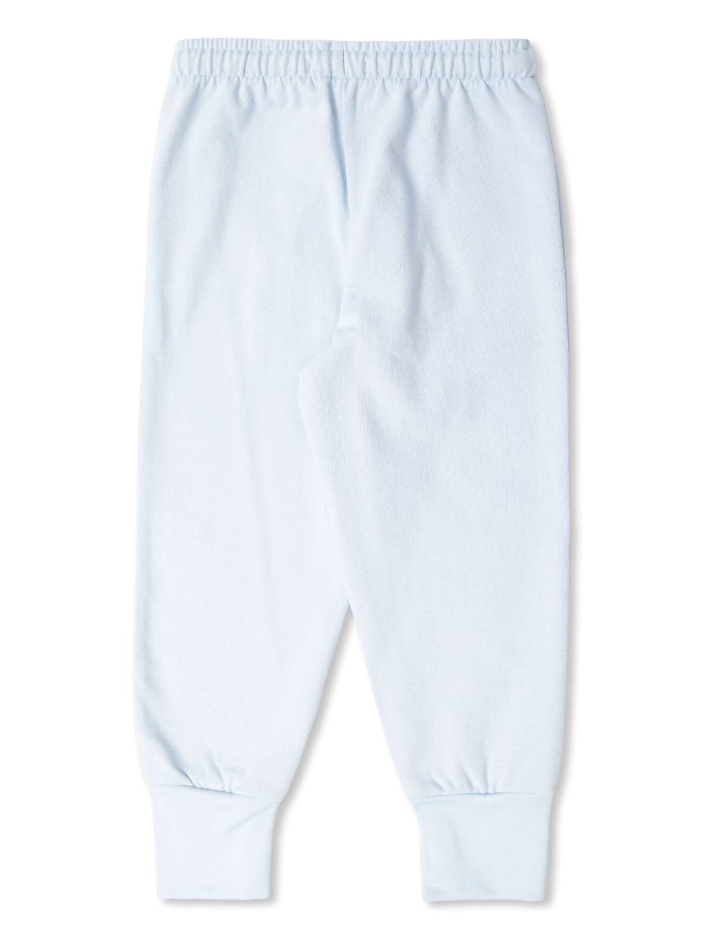 Tiny Cottons logo-print cotton track pants - Blauw
