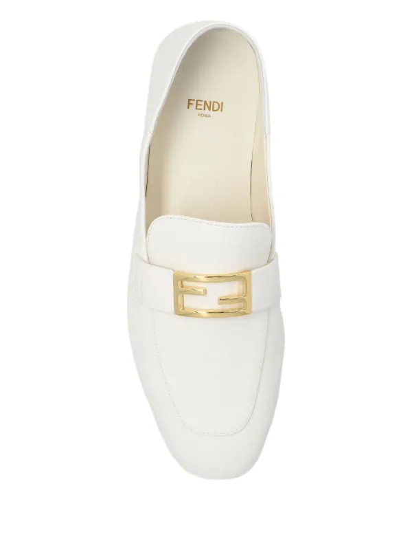 【送料&関税込】Fendi Baguette Ff Plaque Loafers Fendi Baguette Ff Plaque Loafers | italist