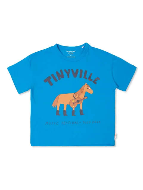 Tiny Cottons Festival cotton T-shirt