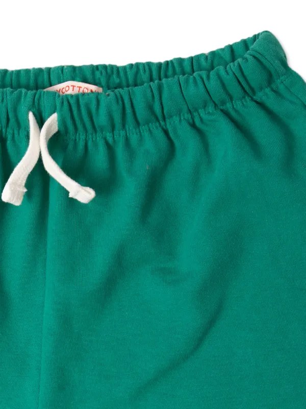 Tiny Cottons ストレッチコットン ショートパンツ | グリーン