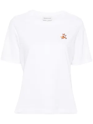 ★ss★ MM6 Maison Margiela numbers-motif Cotton T-shirt | White | FARFETCH CA
