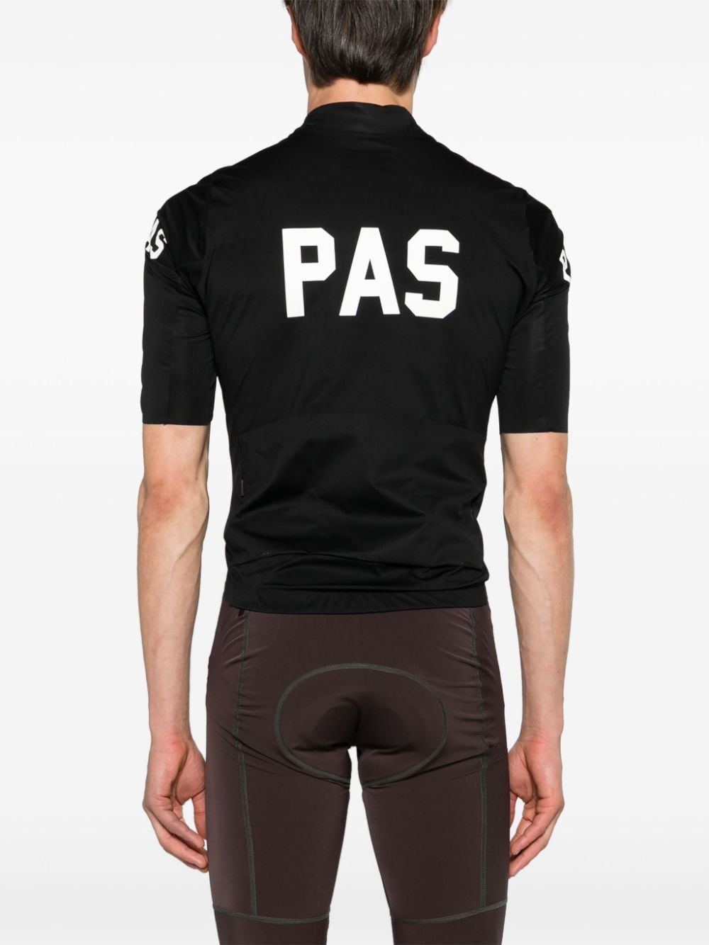Shop Pas Normal Studios Mechanism Pro Rain Cycling Vest In Black