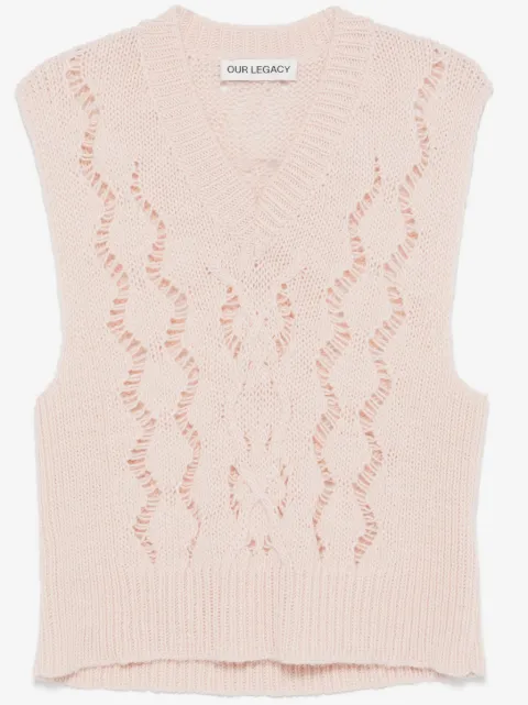 OUR LEGACY Cable Michigan vest