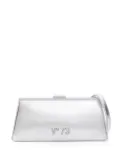 V°73 Crow Sports laminated clutch bag - Silver