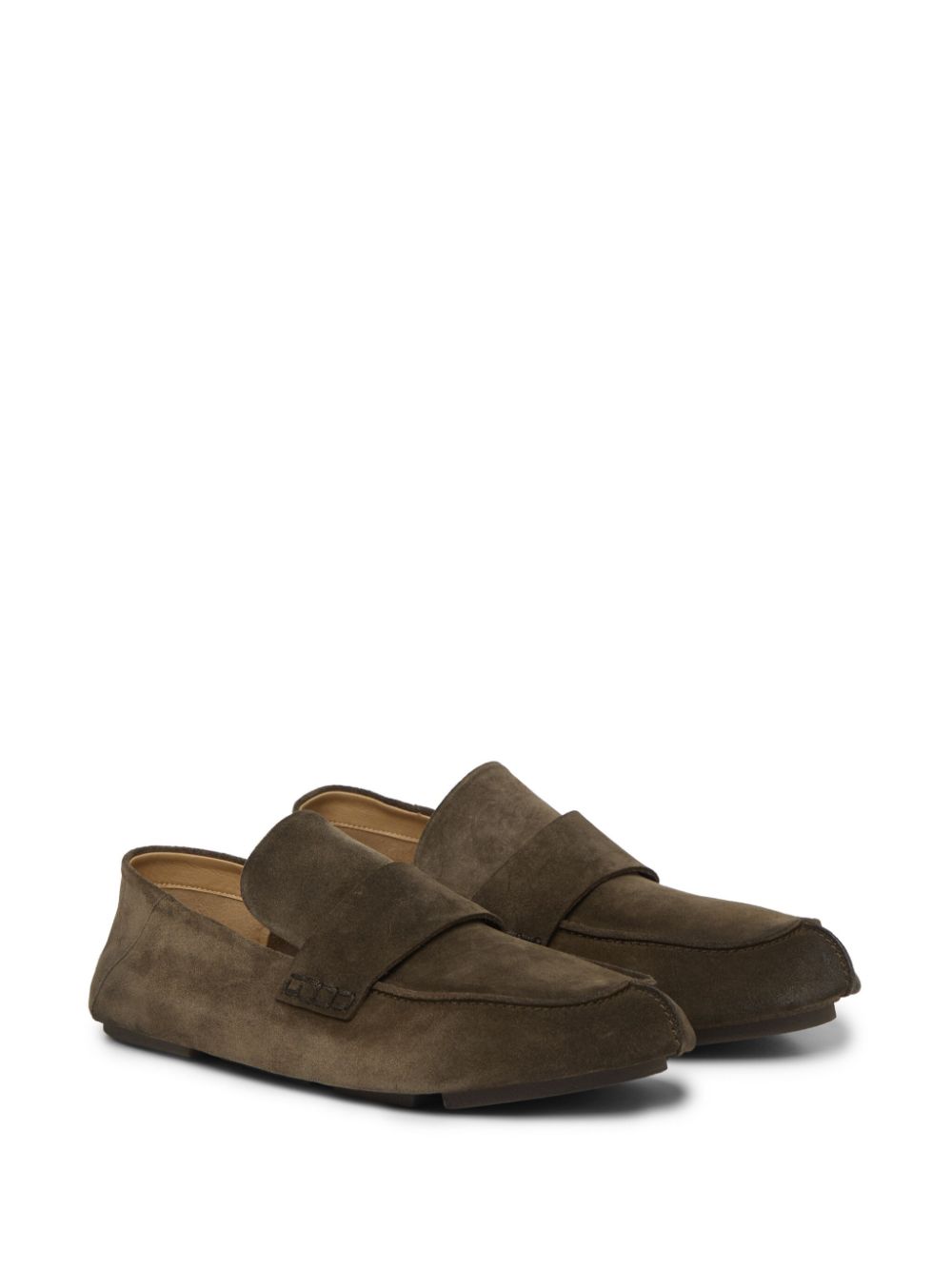 Marsèll Toddoni slip-on suede loafers - Brown