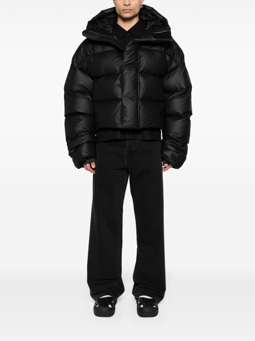 Image 2 of ENTIRE STUDIOS hooded puffer jacket