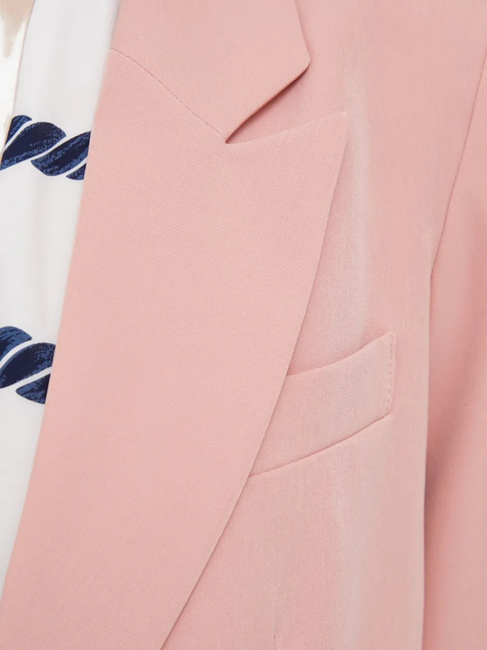 Dkny Button Pocket Blazer In Pink