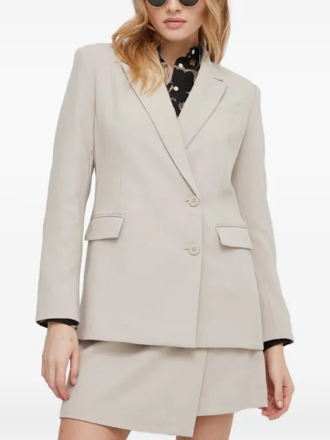 DKNY blazer con bolsillos 