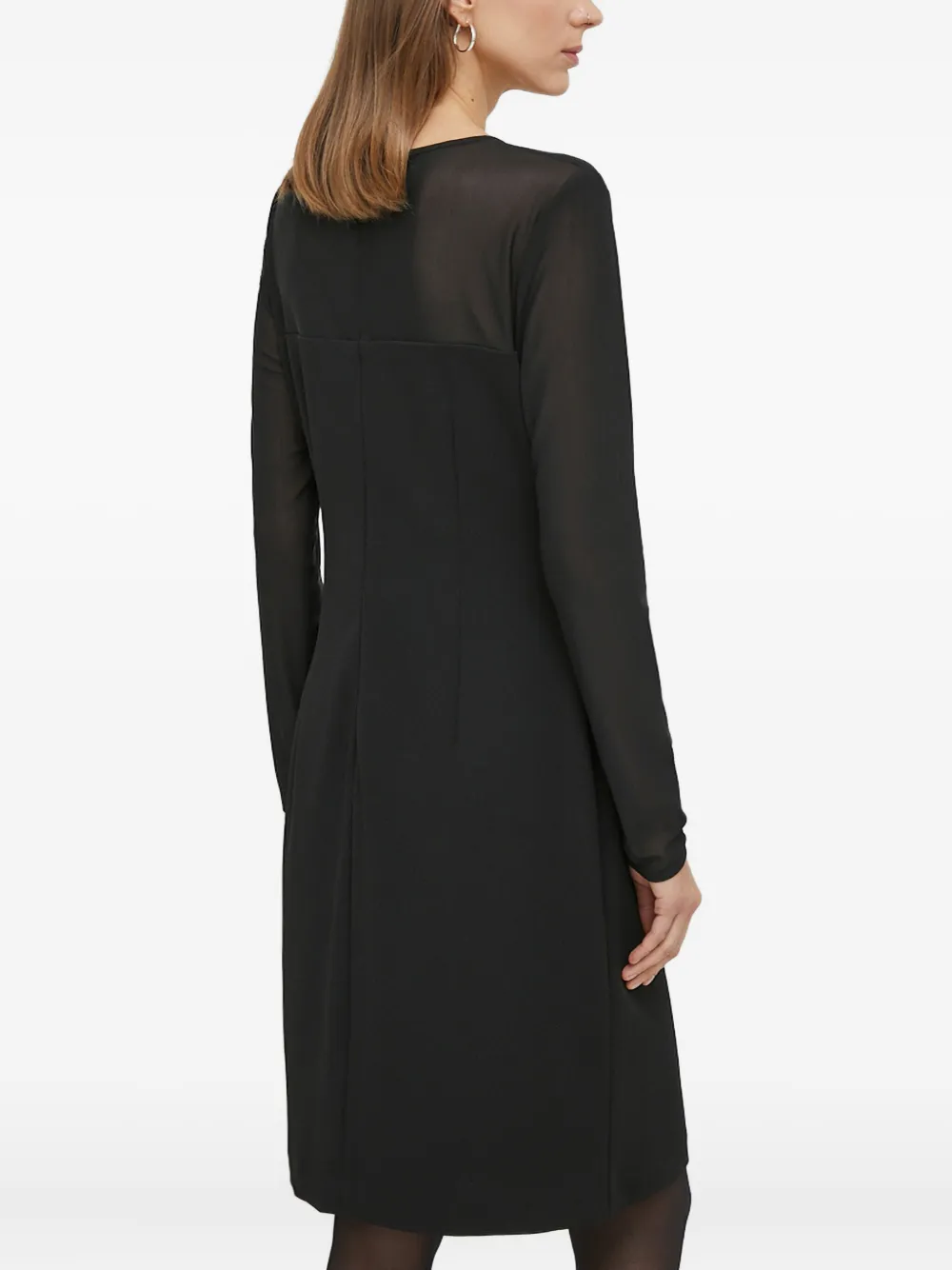 DKNY Mini-jurk met geknoopt detail Zwart