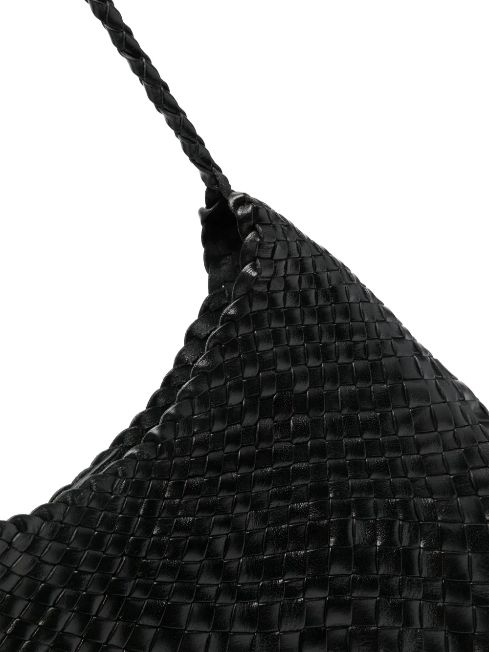 Dragon Diffusion Santa Rosa Leather Shoulder Bag In Black