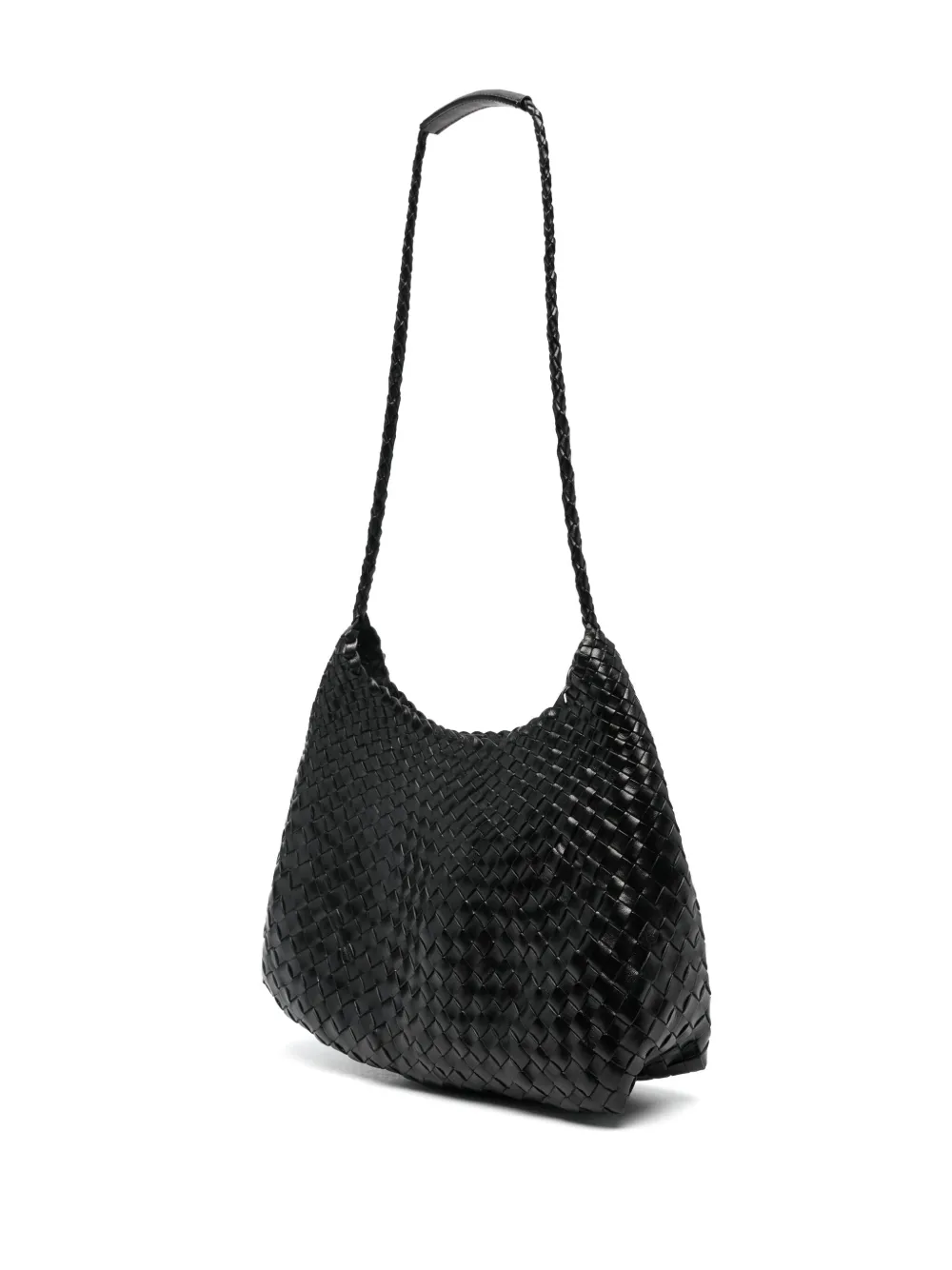 Dragon Diffusion Santa Rosa Leather Shoulder Bag In Black