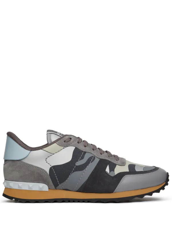 Valentino Garavani Rockrunner low top Sneakers Grey FARFETCH CA